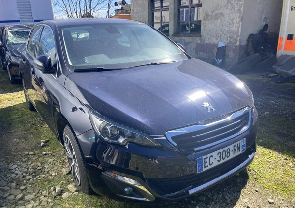 Peugeot 308 cena 24900 przebieg: 85374, rok produkcji 2016 z Syców małe 137